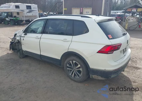 2022 Volkswagen Tiguan 2.0T S z USA, uszkodzony, nr VIN 3VV0B7AX2NM097402